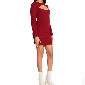 BB DAKOTA STEVE MADDEN NWT Ribbed Long Sleeve Dress
